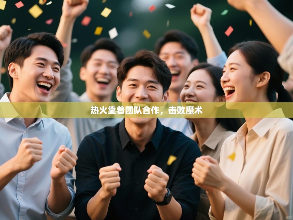 开云体育在线观看-热火靠着团队合作，击败魔术  第4张